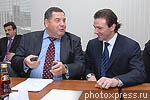 212.Антон на пресс-конференции, посвященной поездке российских депутатов в Японию, Москва, 23 января 2009г. 